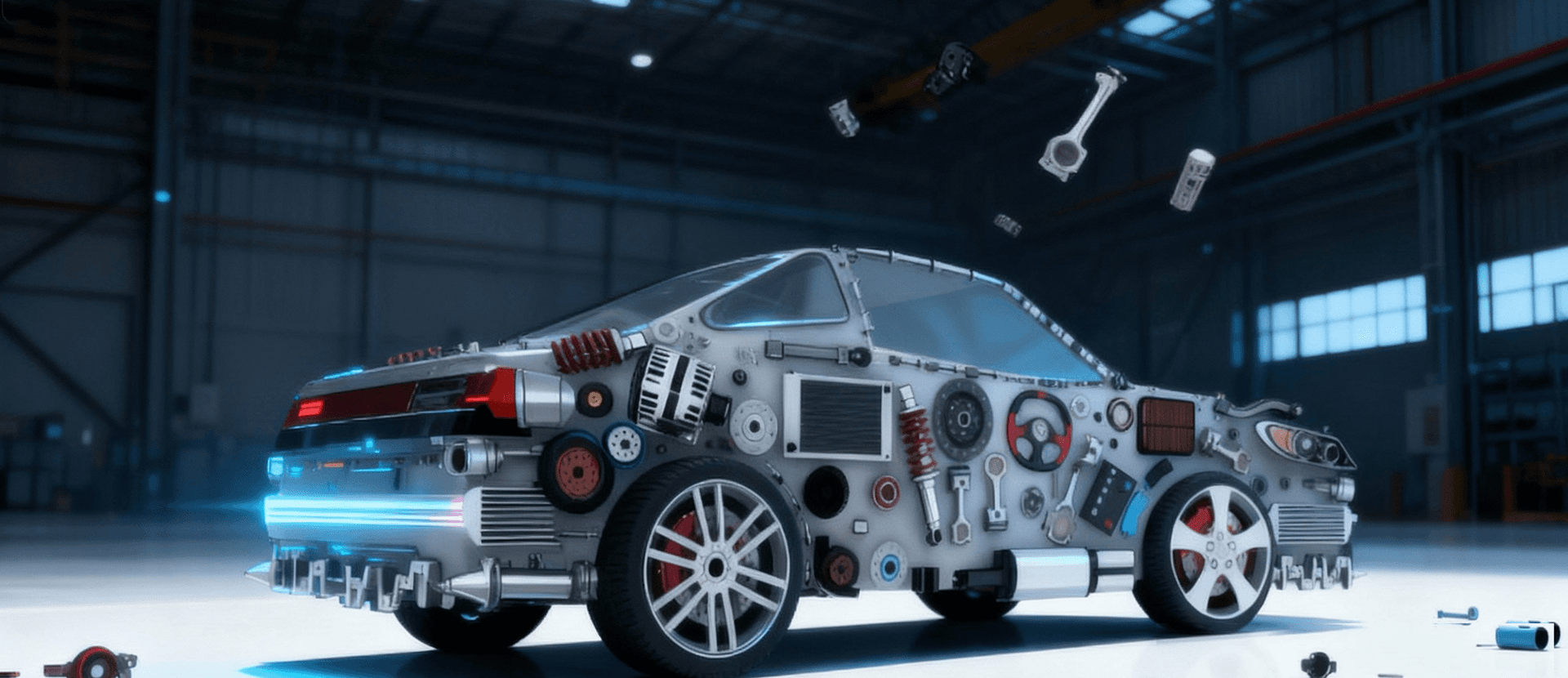 零配件种类超20万种